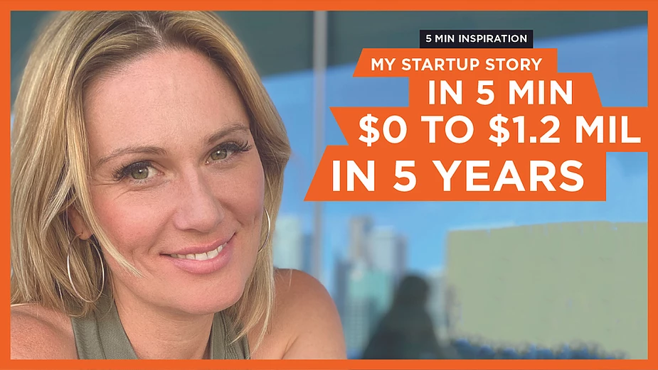 My Startup Story in 5 Min: $0 to $ 1 Million in Sales In 5 Years