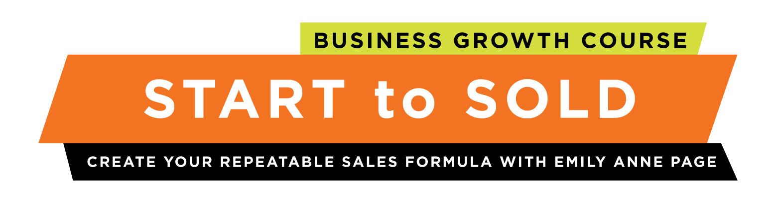 Create your repeatable sales formula with Emily Anne Page