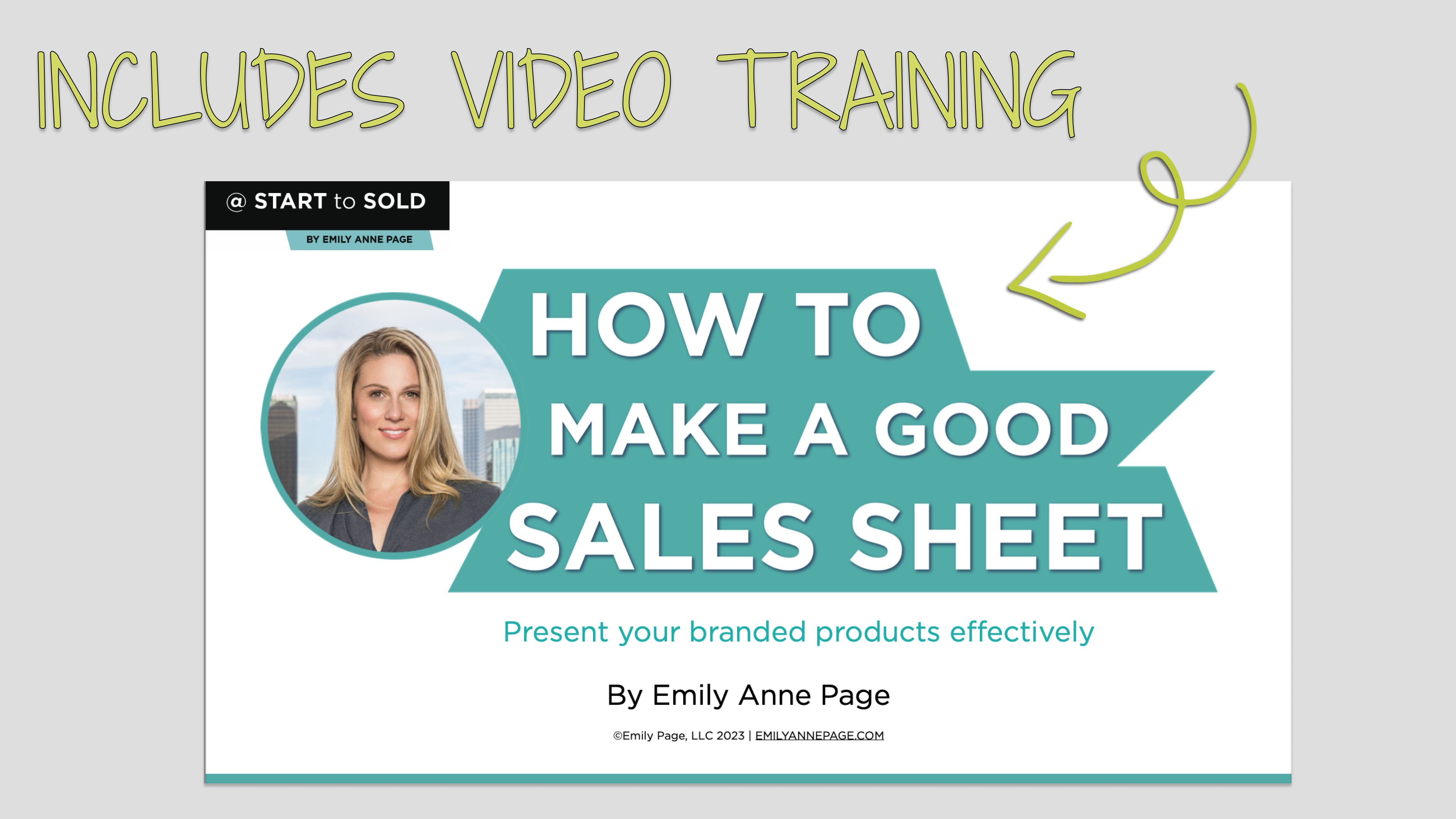 EPGC.StartToSold Sales Sheets Template_TRAINING INCLUDED