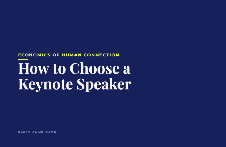 How to Choose a Keynote Speaker: A Guide for HR & Event Teams