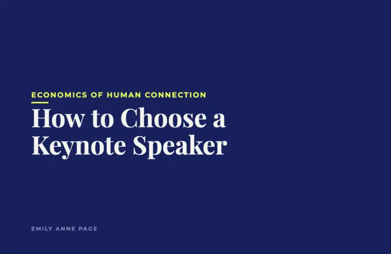 How to Choose a Keynote Speaker: A Guide for HR & Event Teams