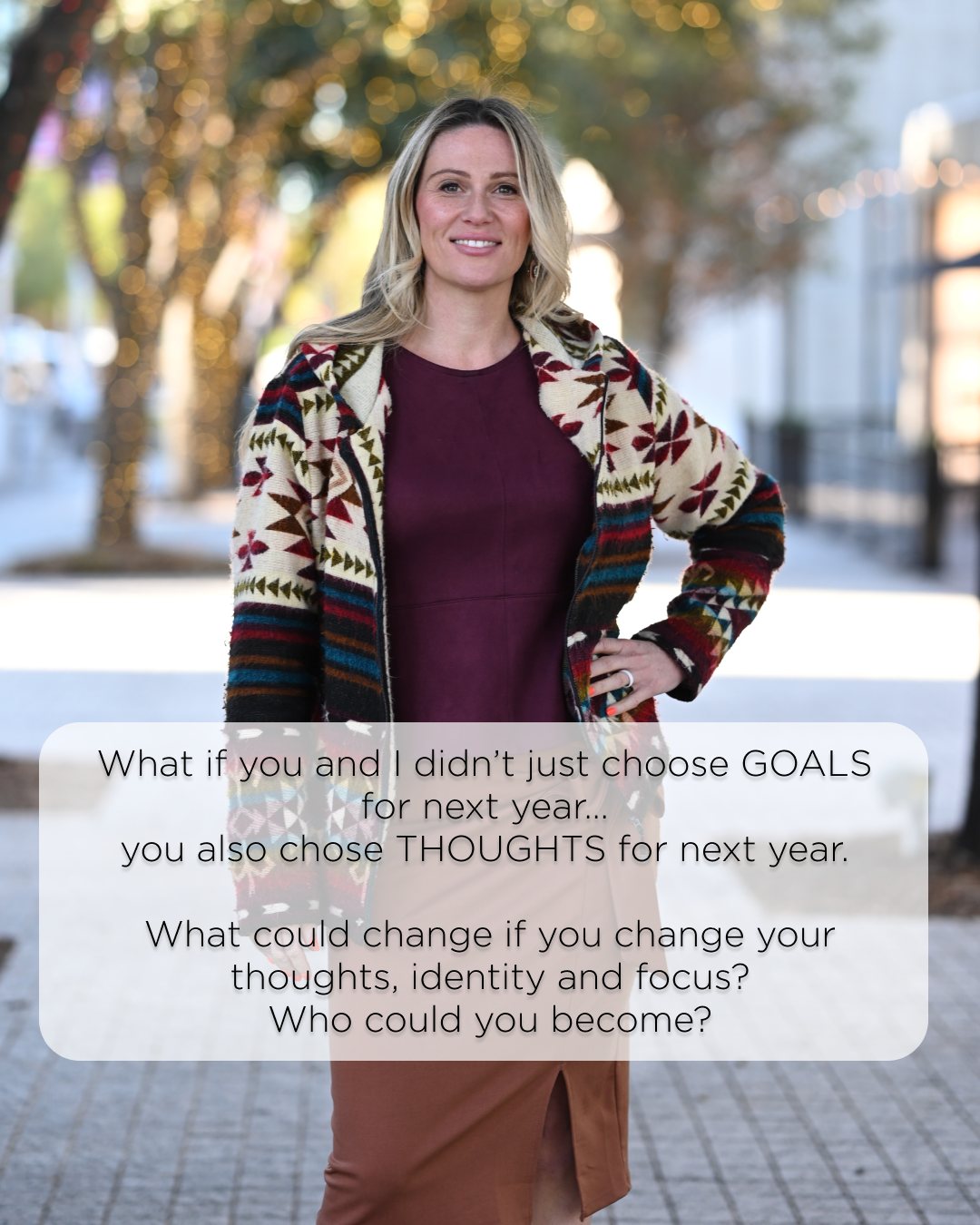 Setting goals and the thoughts you think